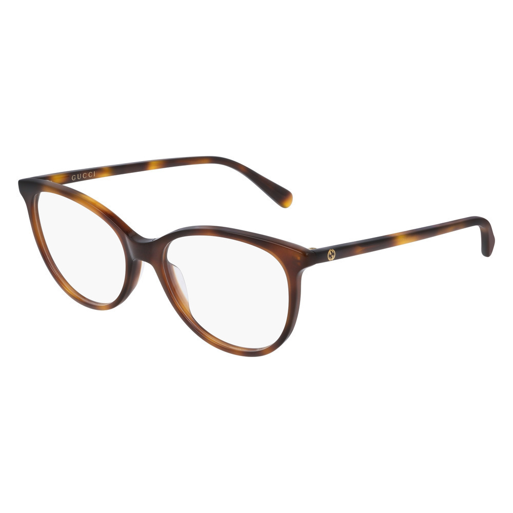 NWT Gucci GG0550o-006 Havana Cat Eye 53mm Eyeglasses